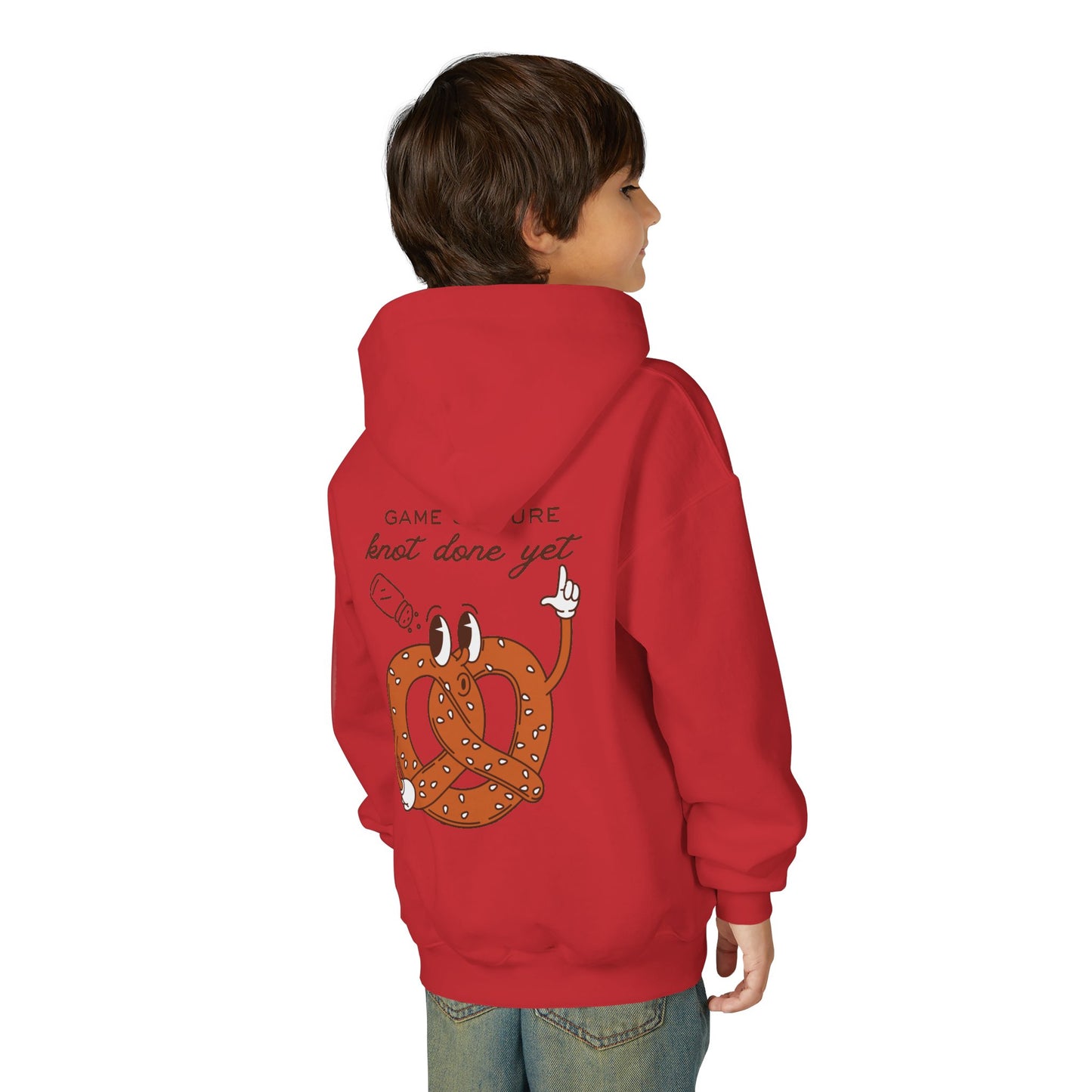 Knot Done Yet Youth Heavy Blend Hooded Sweatshirt
