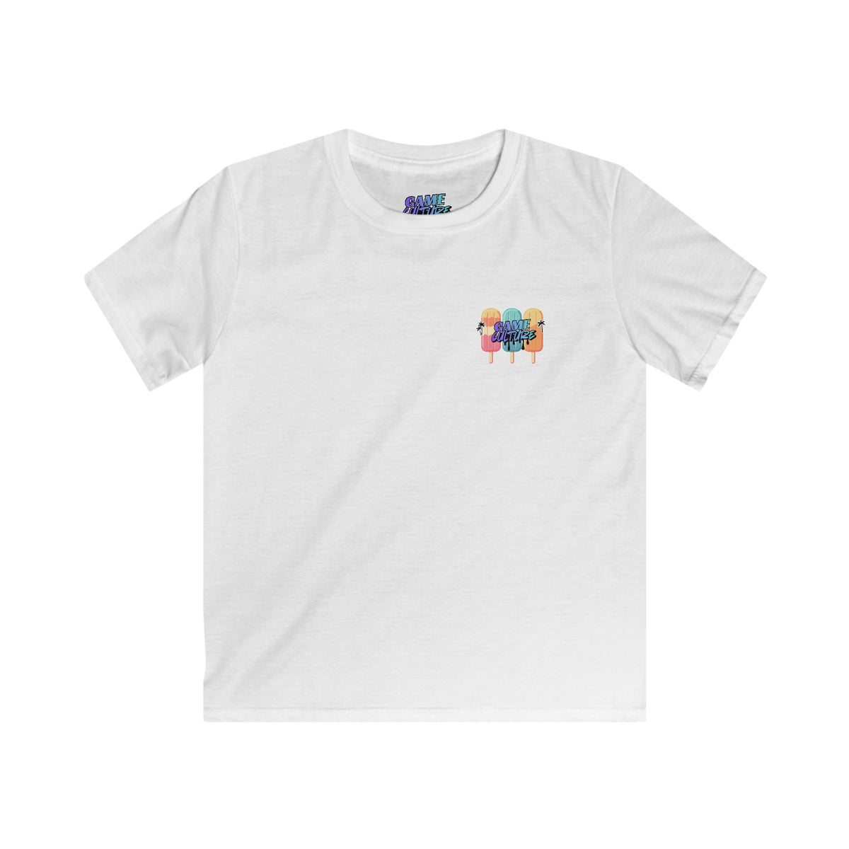 Stay Cool : Play Hard Kids Softstyle Tee