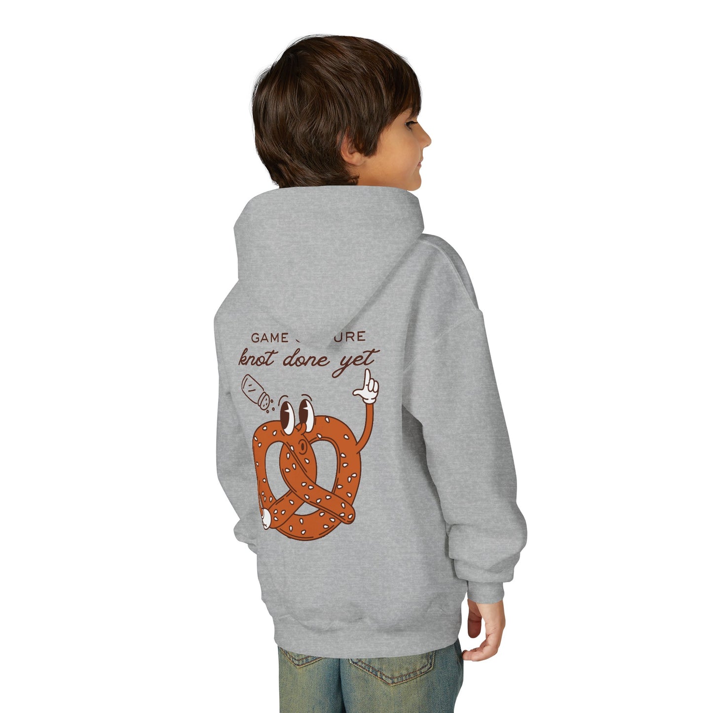 Knot Done Yet Youth Heavy Blend Hooded Sweatshirt
