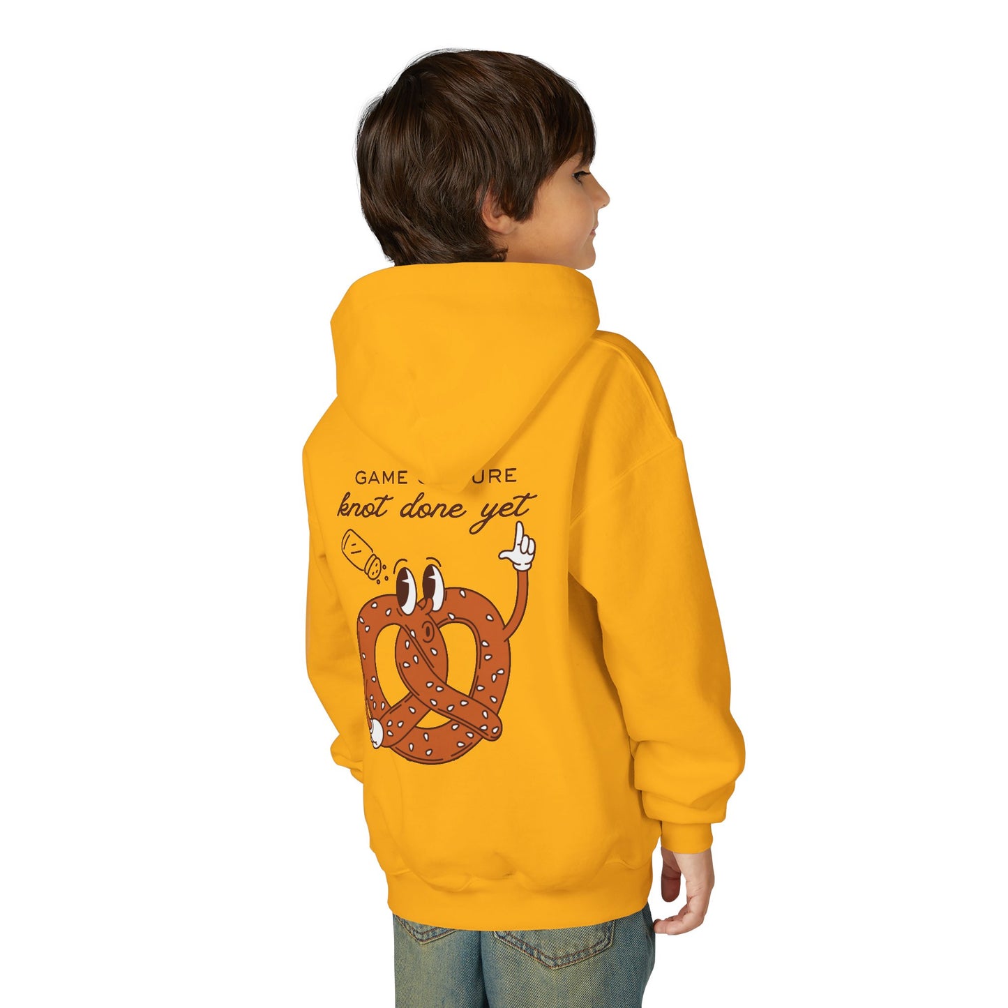 Knot Done Yet Youth Heavy Blend Hooded Sweatshirt