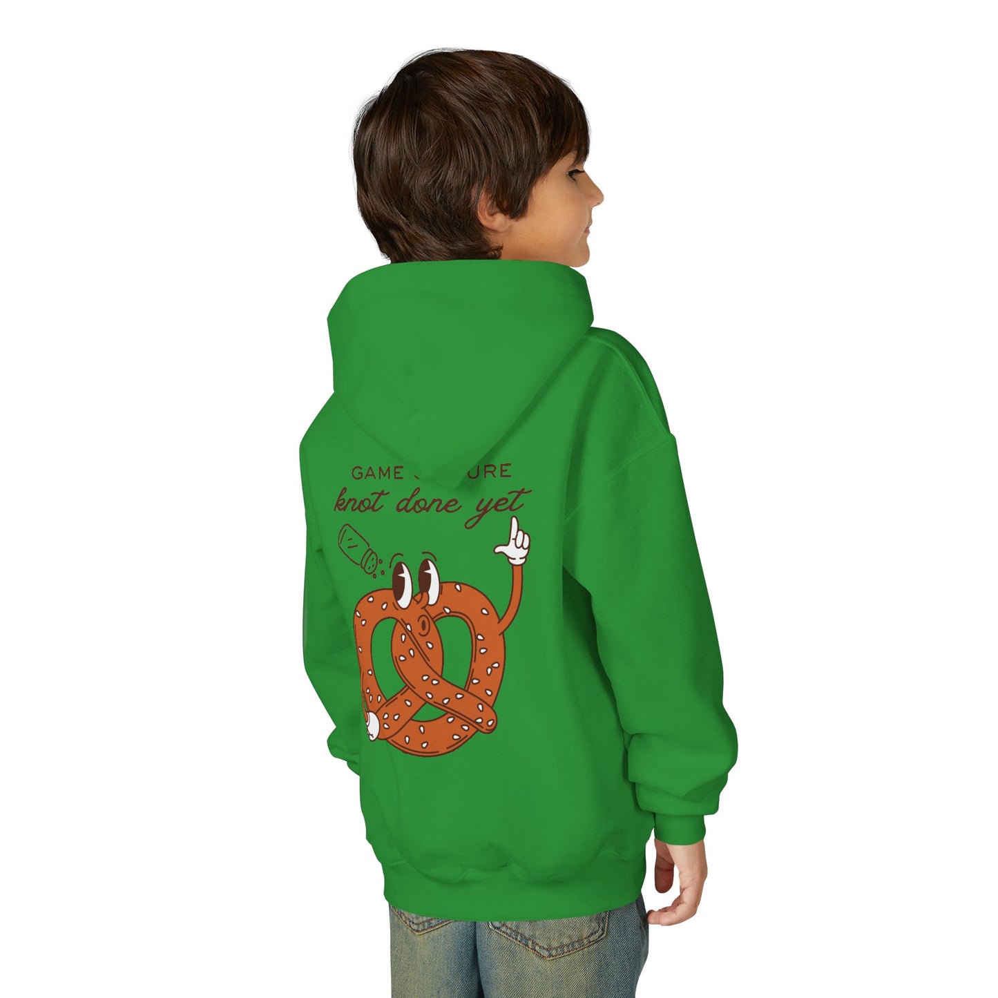 Knot Done Yet Youth Heavy Blend Hooded Sweatshirt
