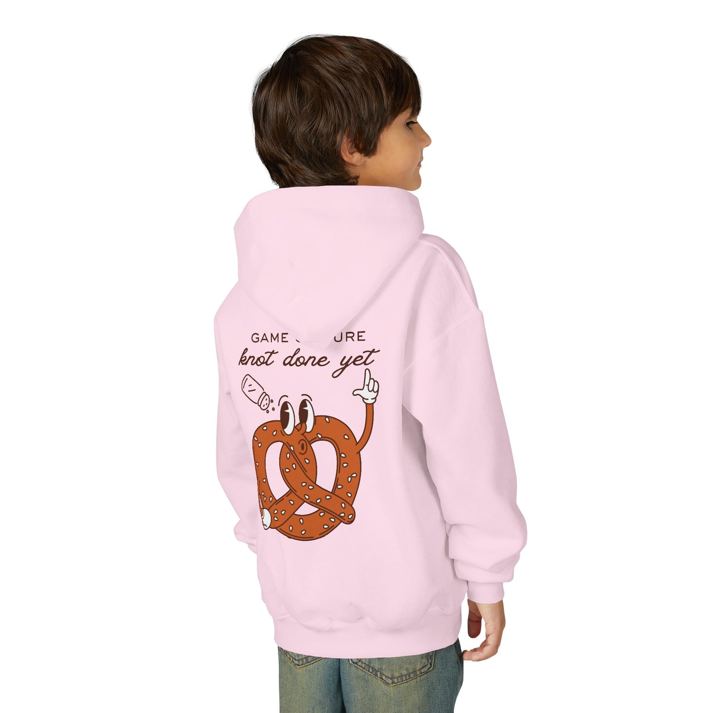 Knot Done Yet Youth Heavy Blend Hooded Sweatshirt