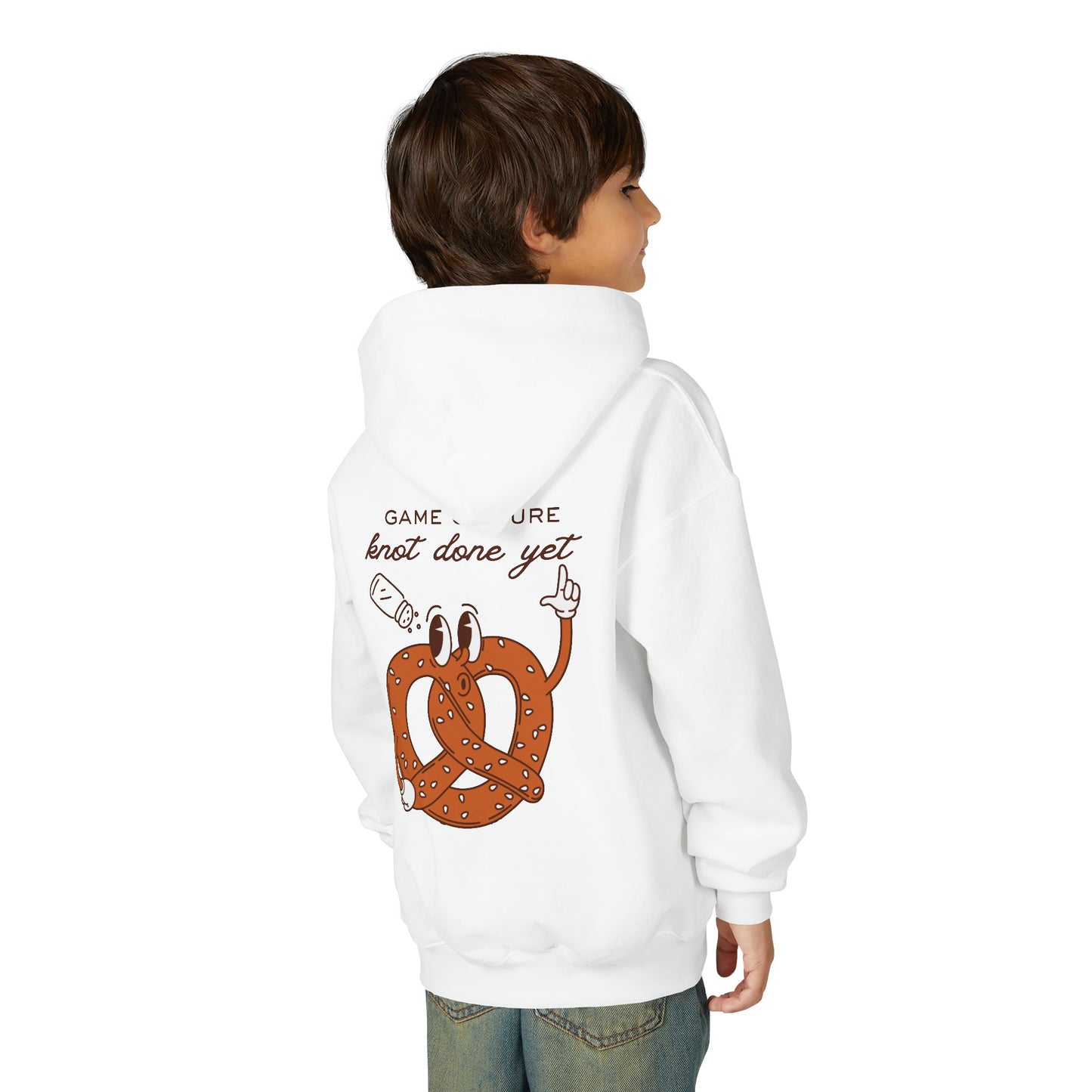 Knot Done Yet Youth Heavy Blend Hooded Sweatshirt