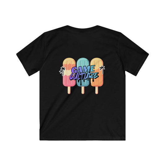 Stay Cool : Play Hard Kids Softstyle Tee