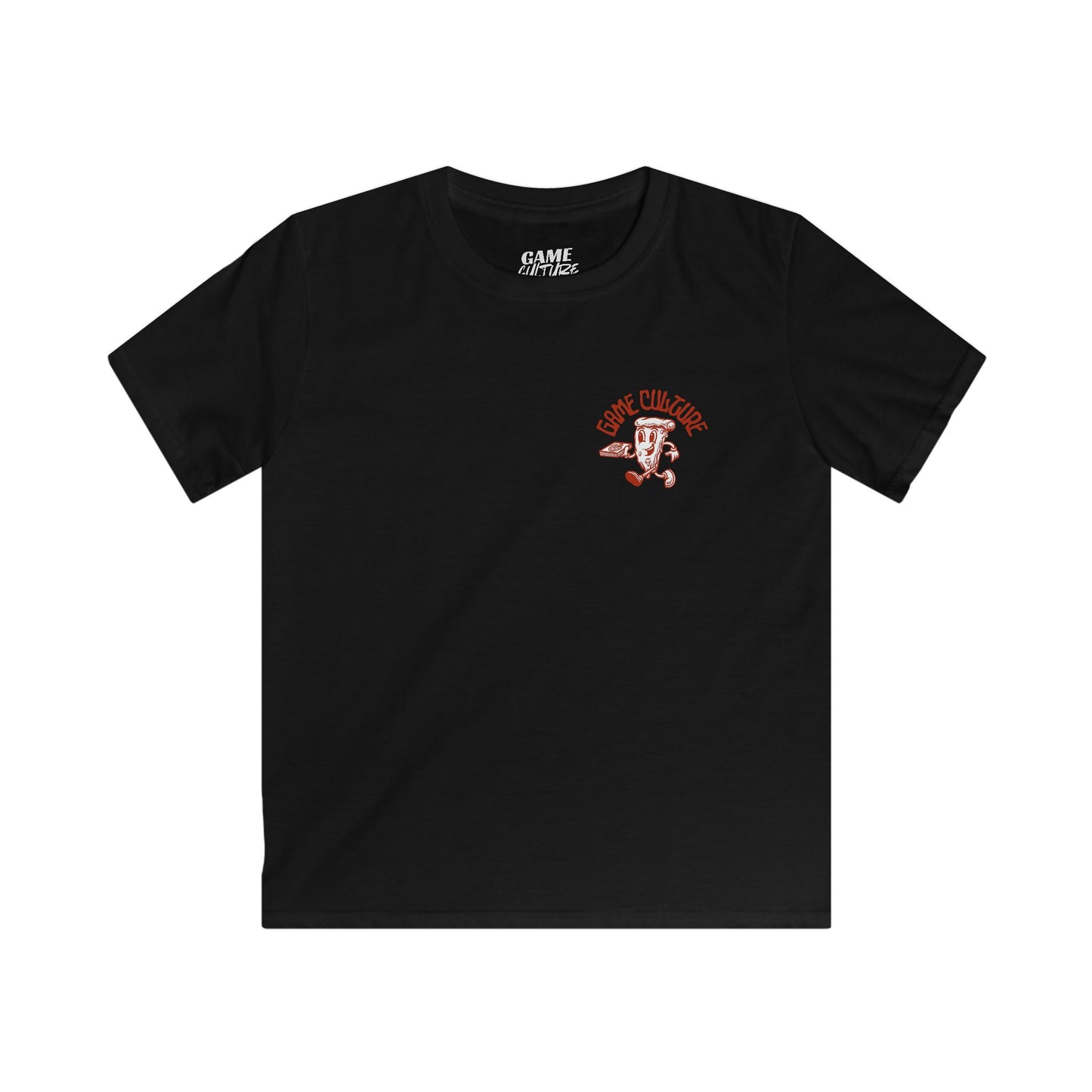 In Game Culture We Crust Kids Softstyle Tee