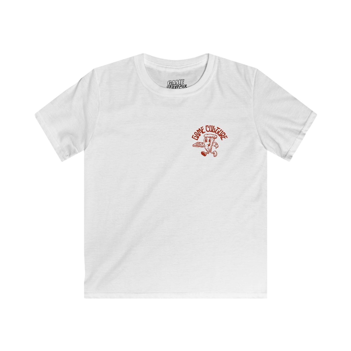 In Game Culture We Crust Kids Softstyle Tee
